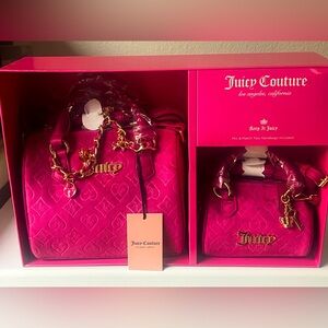Juicy Couture Red Women's Bag Set